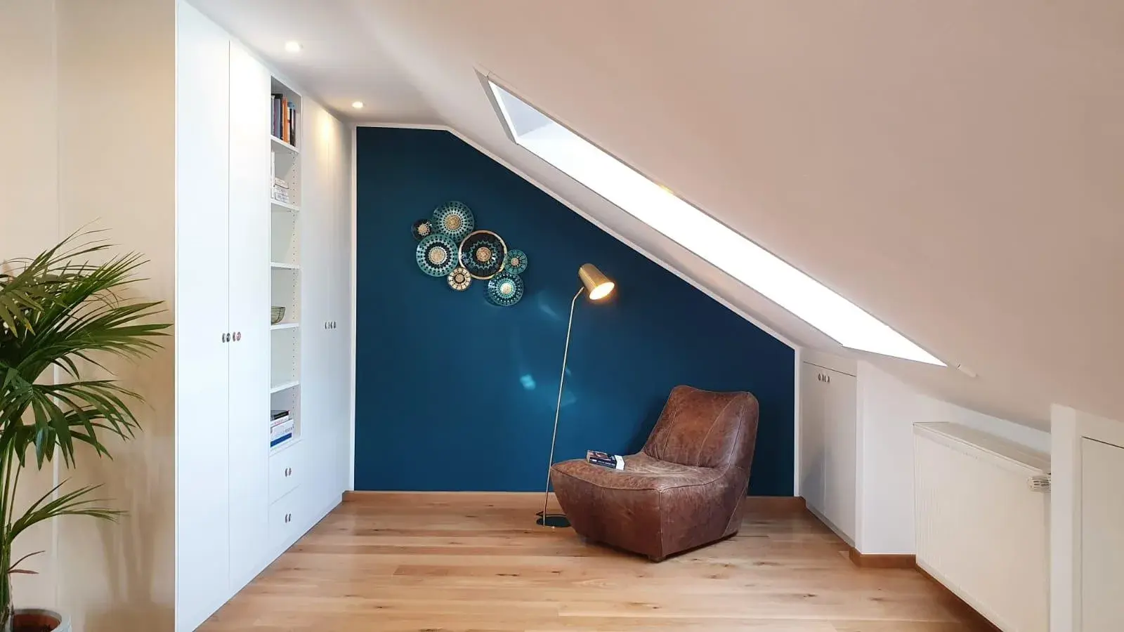 Raumnutzung bei einer Dachschräge